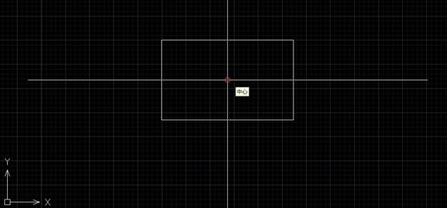 CAD中如何將坐標(biāo)移動到圖形中點