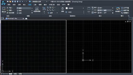 CAD雙窗口怎么開啟或關閉?