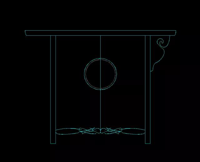 CAD怎么繪制中式家具平面圖？
