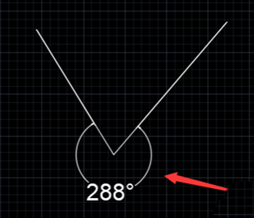 CAD如何標注鈍角度數(shù)？